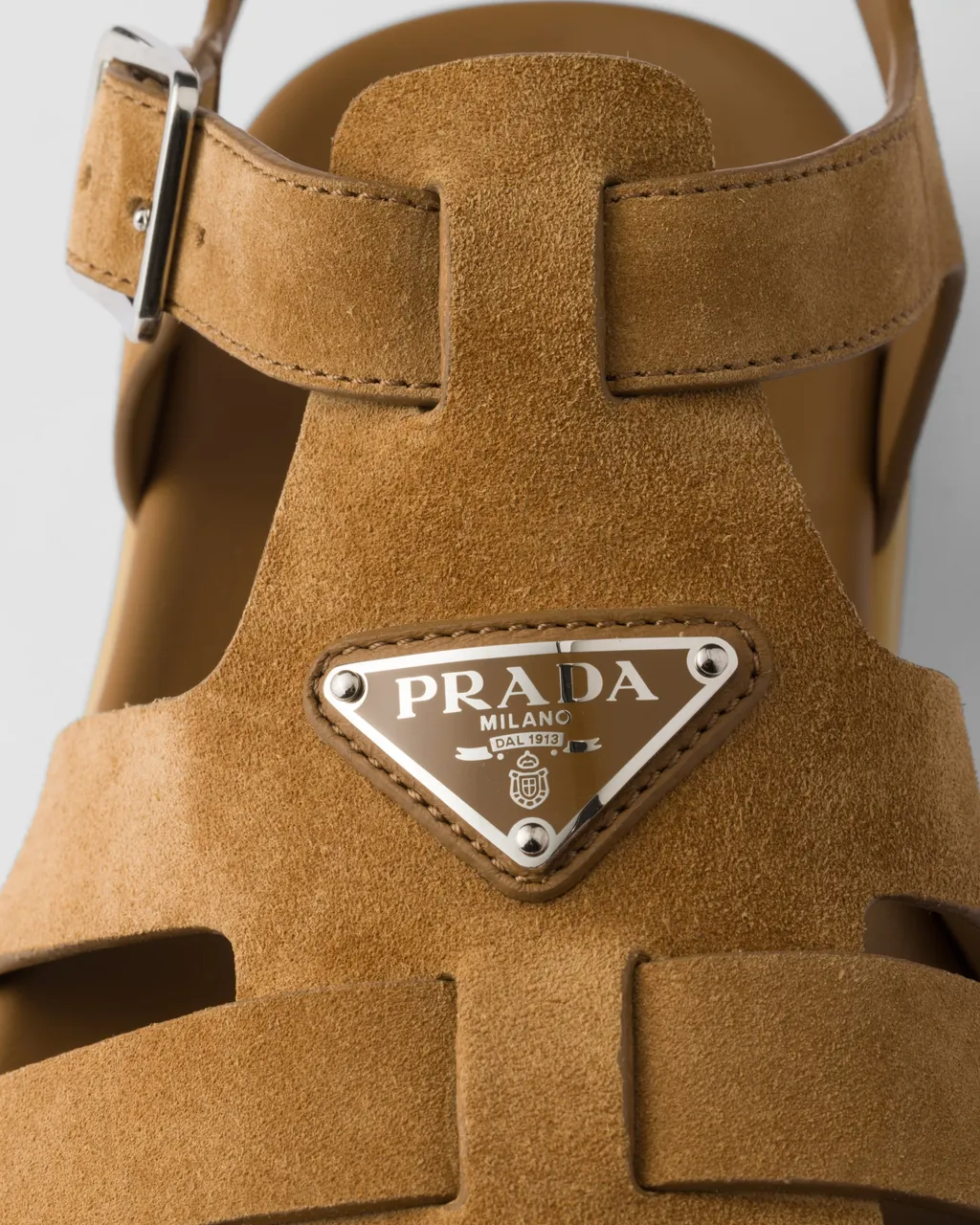 Suede Fisherman Sandals