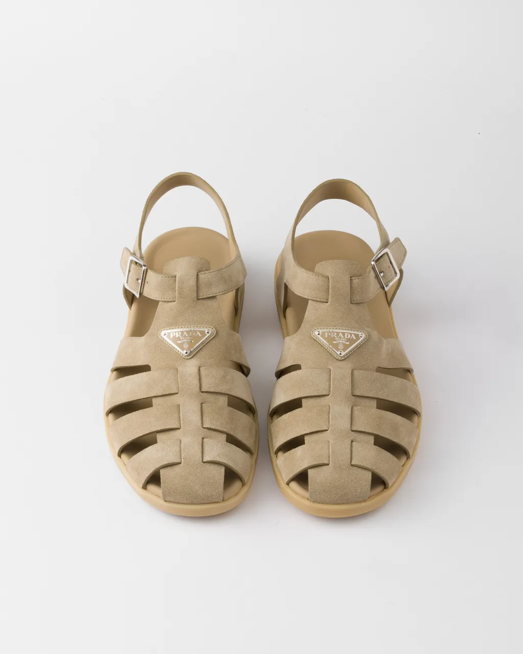Suede Fisherman Sandals