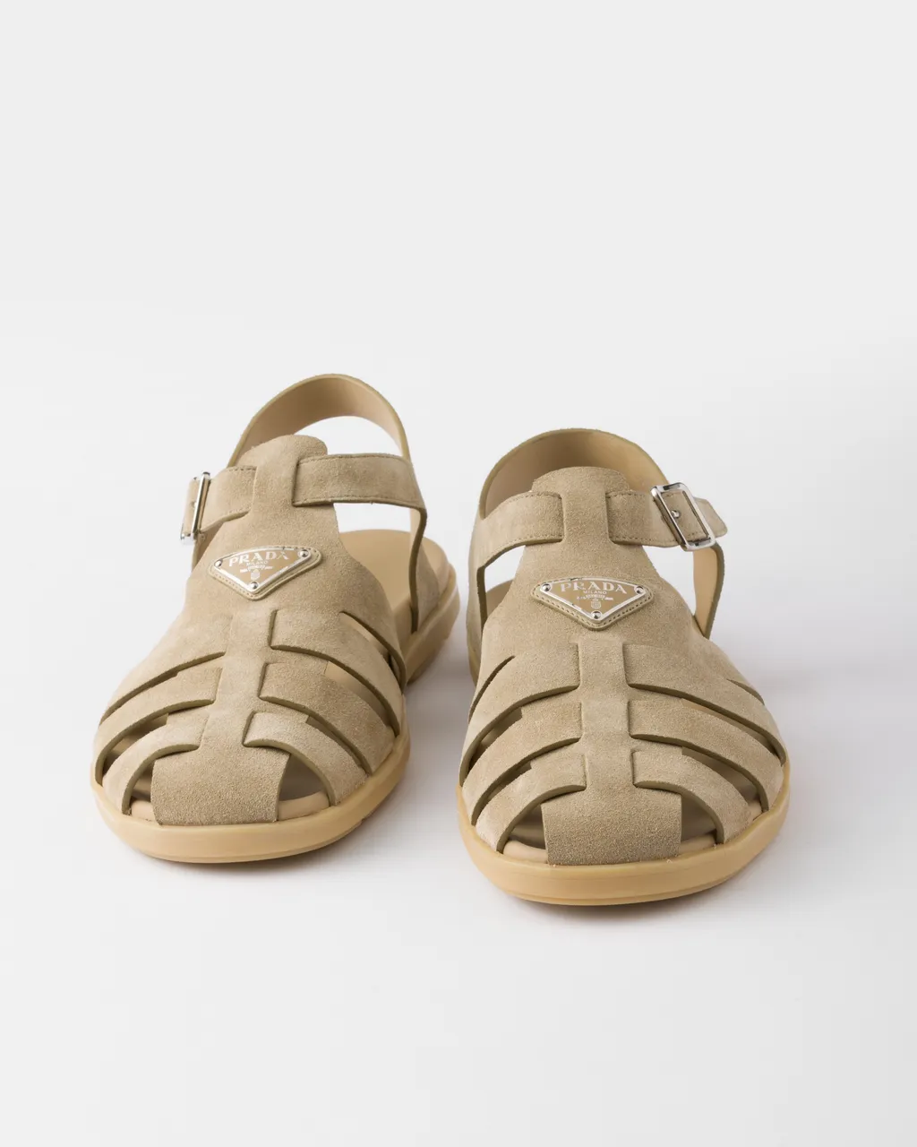 Suede Fisherman Sandals