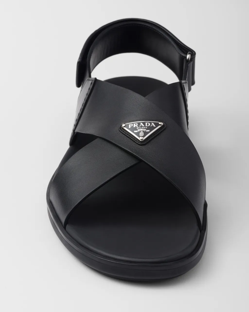 Crisscross Leather Sandals