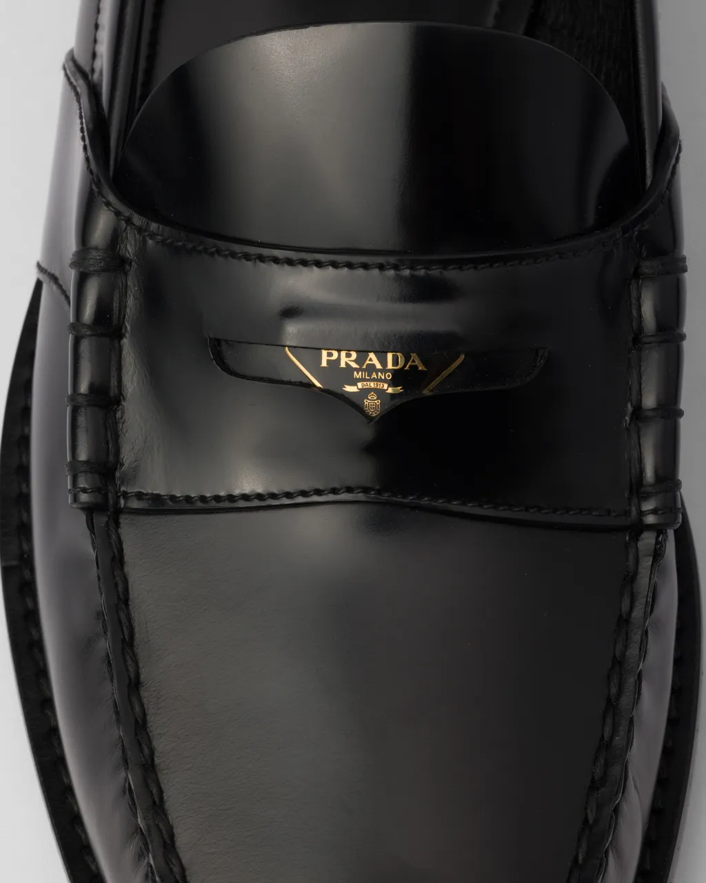 Brushed Leather Loafers