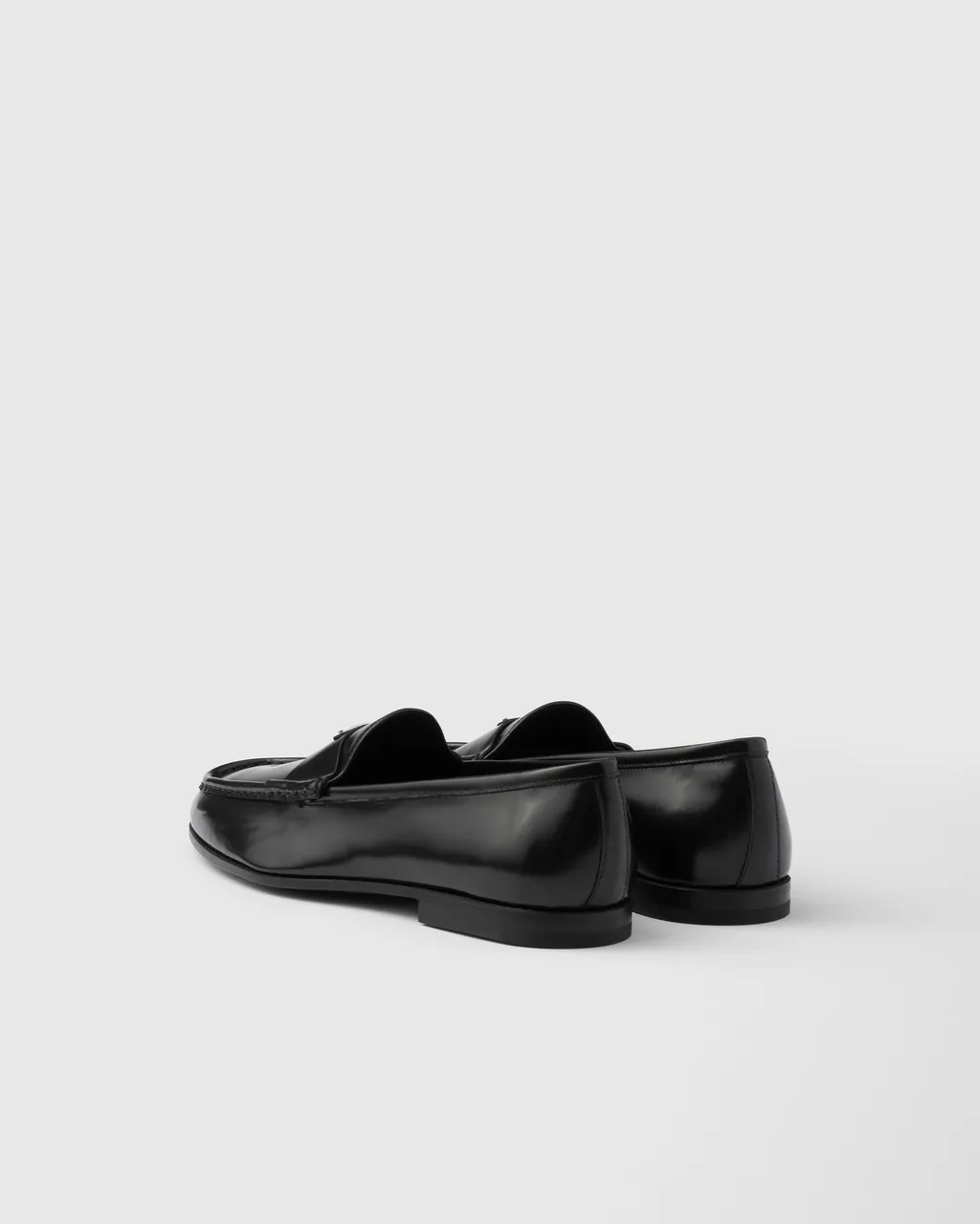 Brushed Leather Loafers