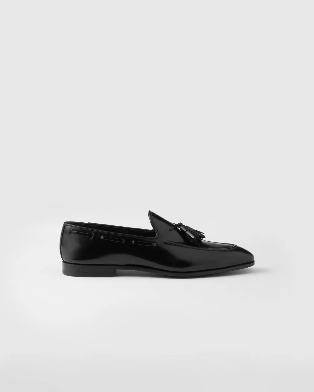 Brushed Leather Loafers
