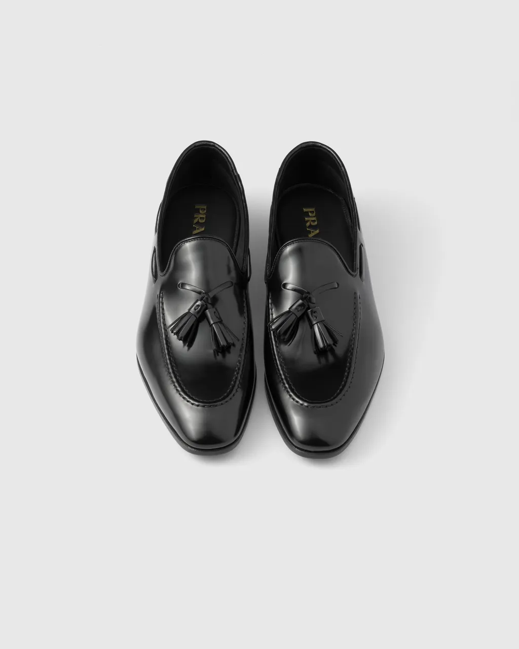 Brushed Leather Loafers