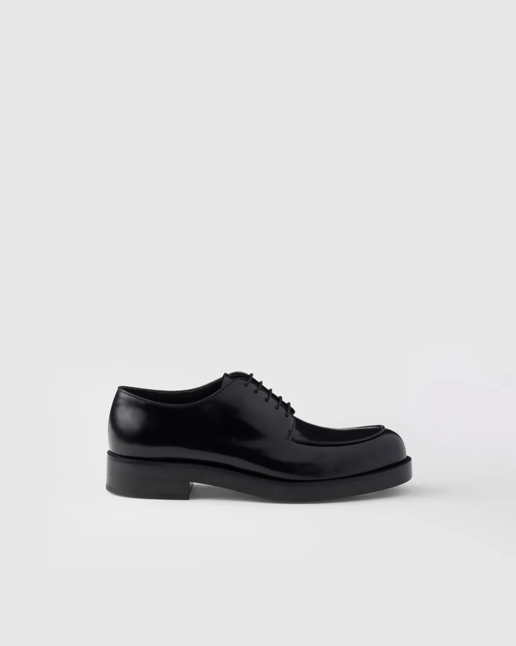 Brushed Leather Derby Shoes