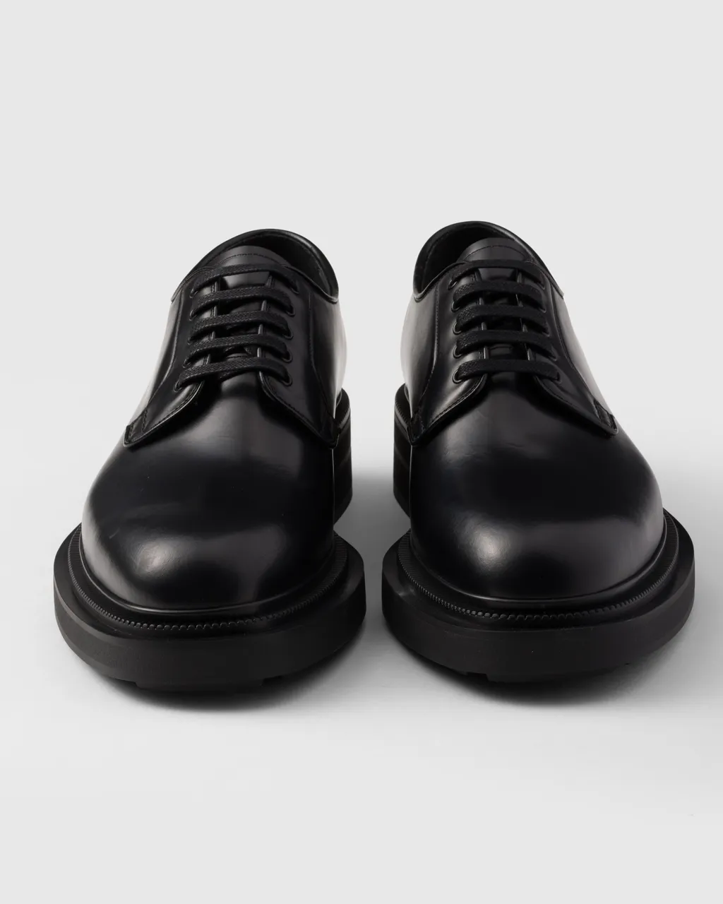 Brushed Leather Derby Shoes