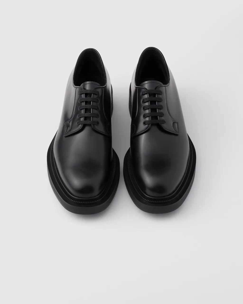 Brushed Leather Derby Shoes