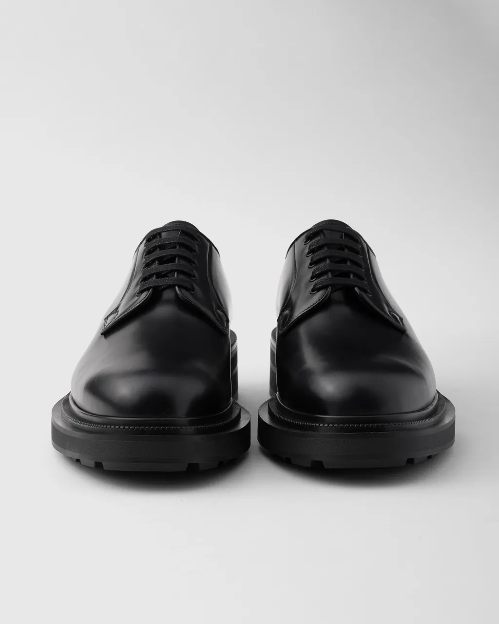 Brushed Leather Derby Shoes