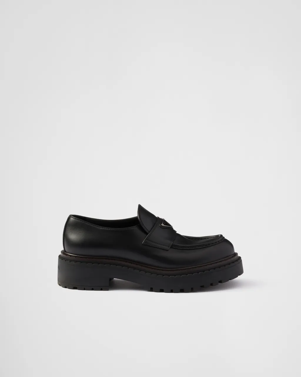 Double Chocolate Leather Loafers