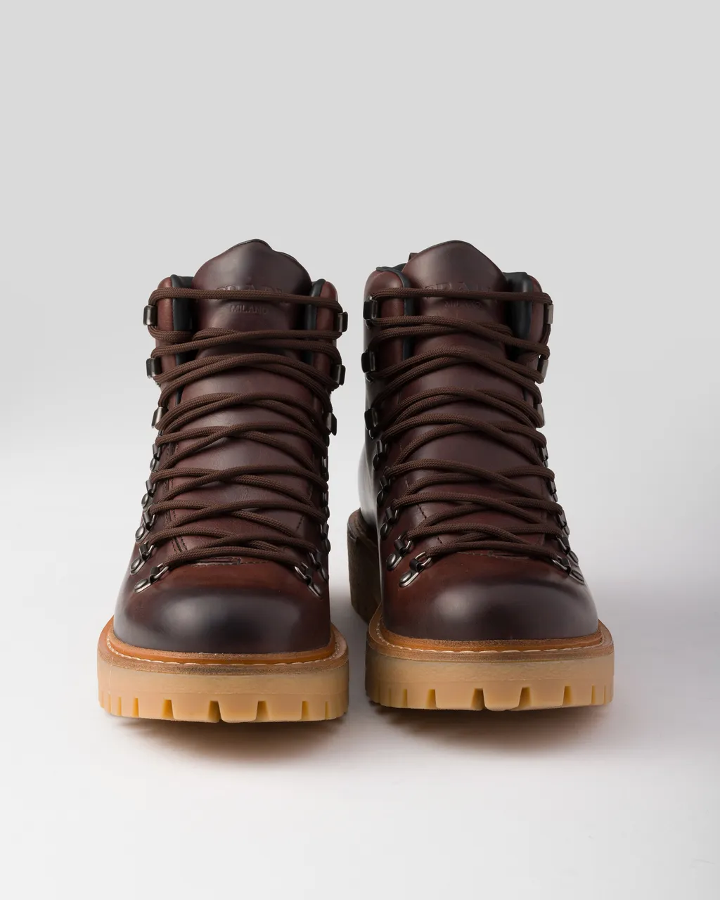 Laced Leather Booties