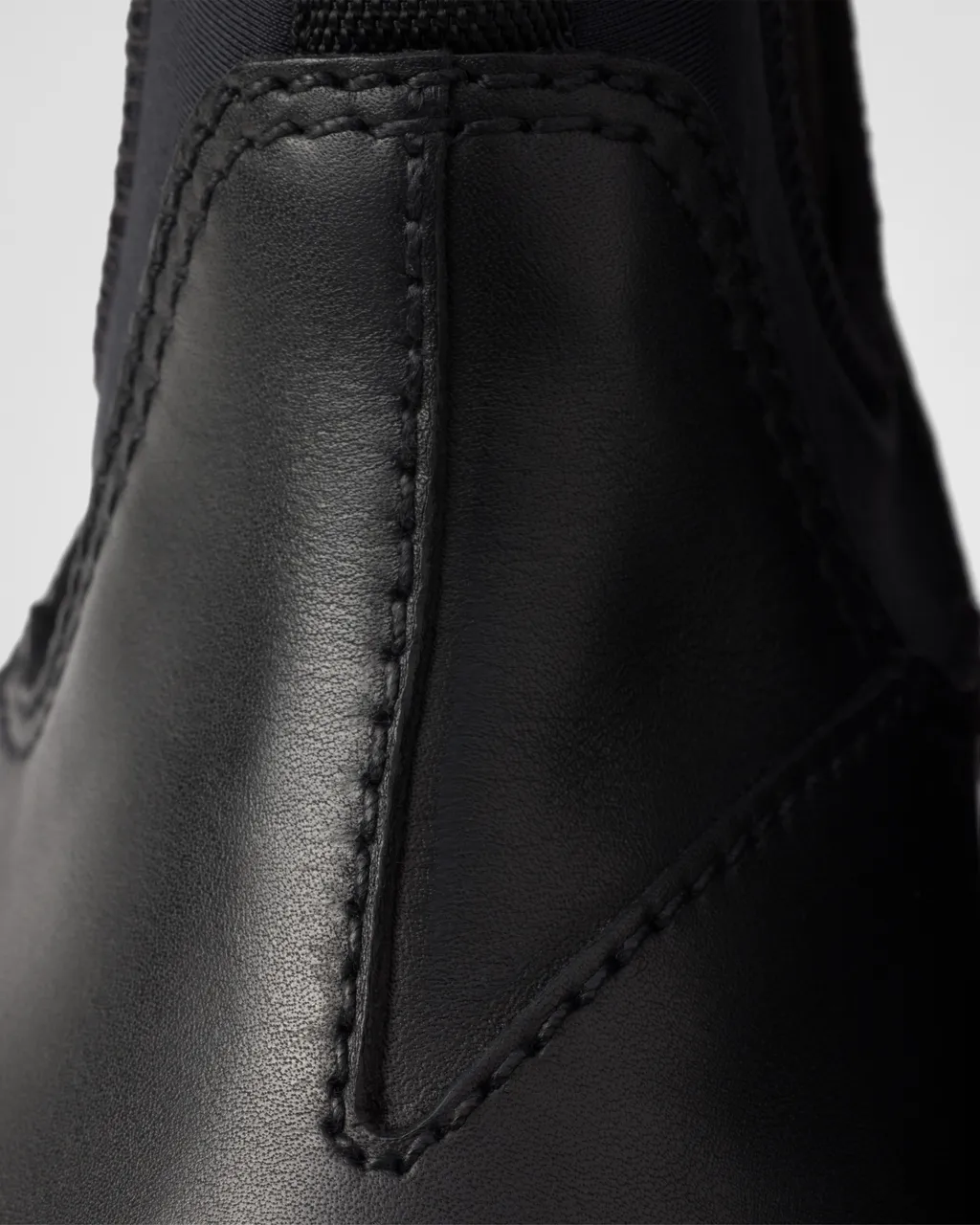 Leather And Stretch Fabric Brixxen Boots