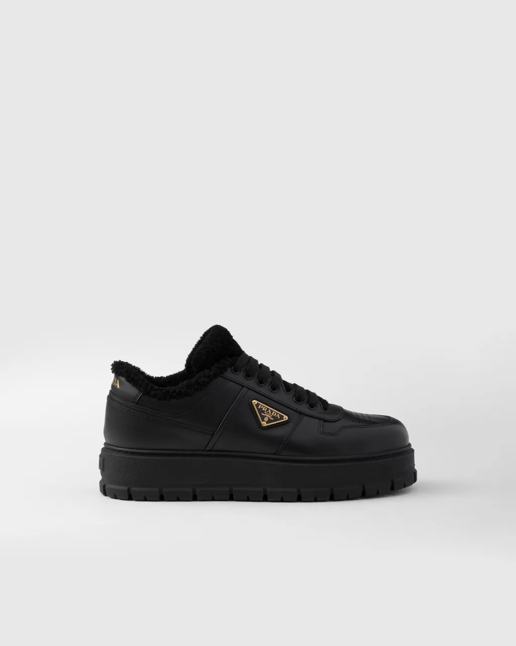 Leather Laced Sneakers