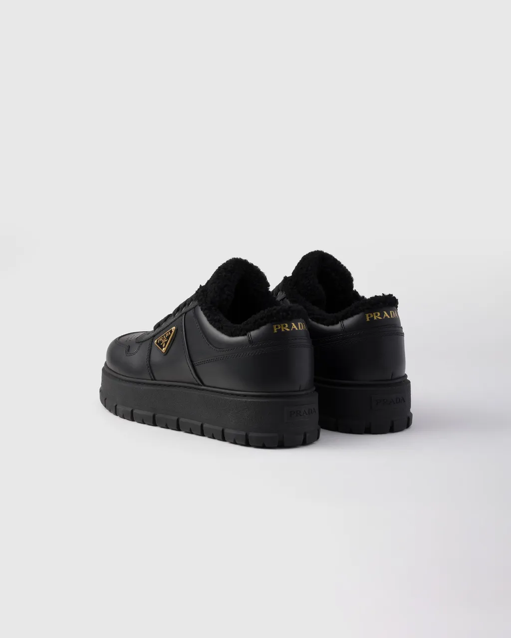 Leather Laced Sneakers