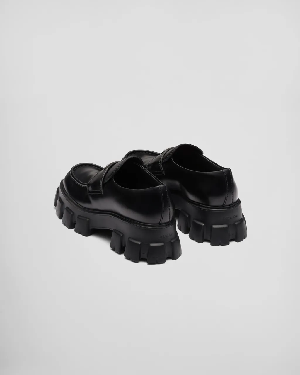Monolith Brushed Leather Loafers