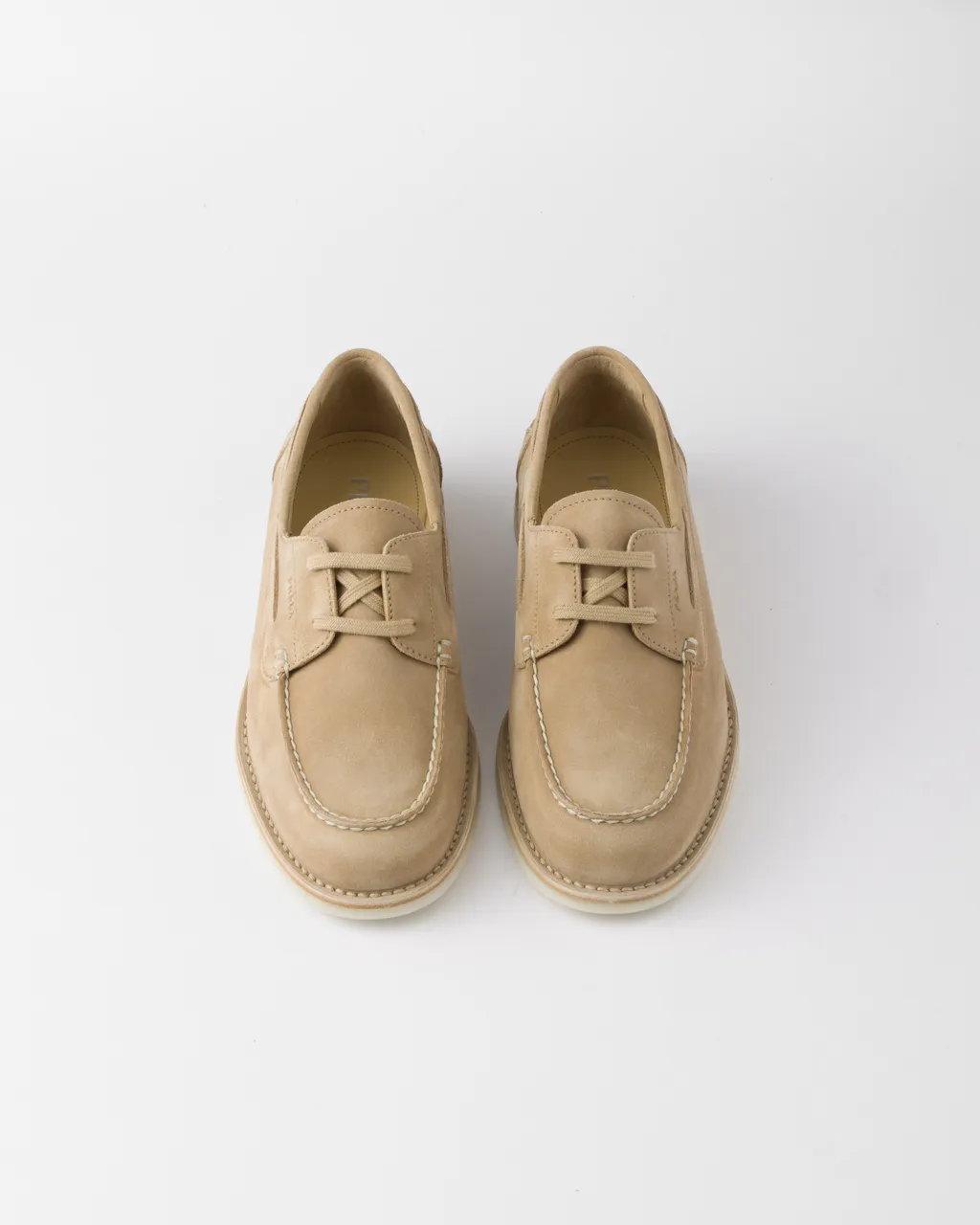 Bleached Suede Loafers
