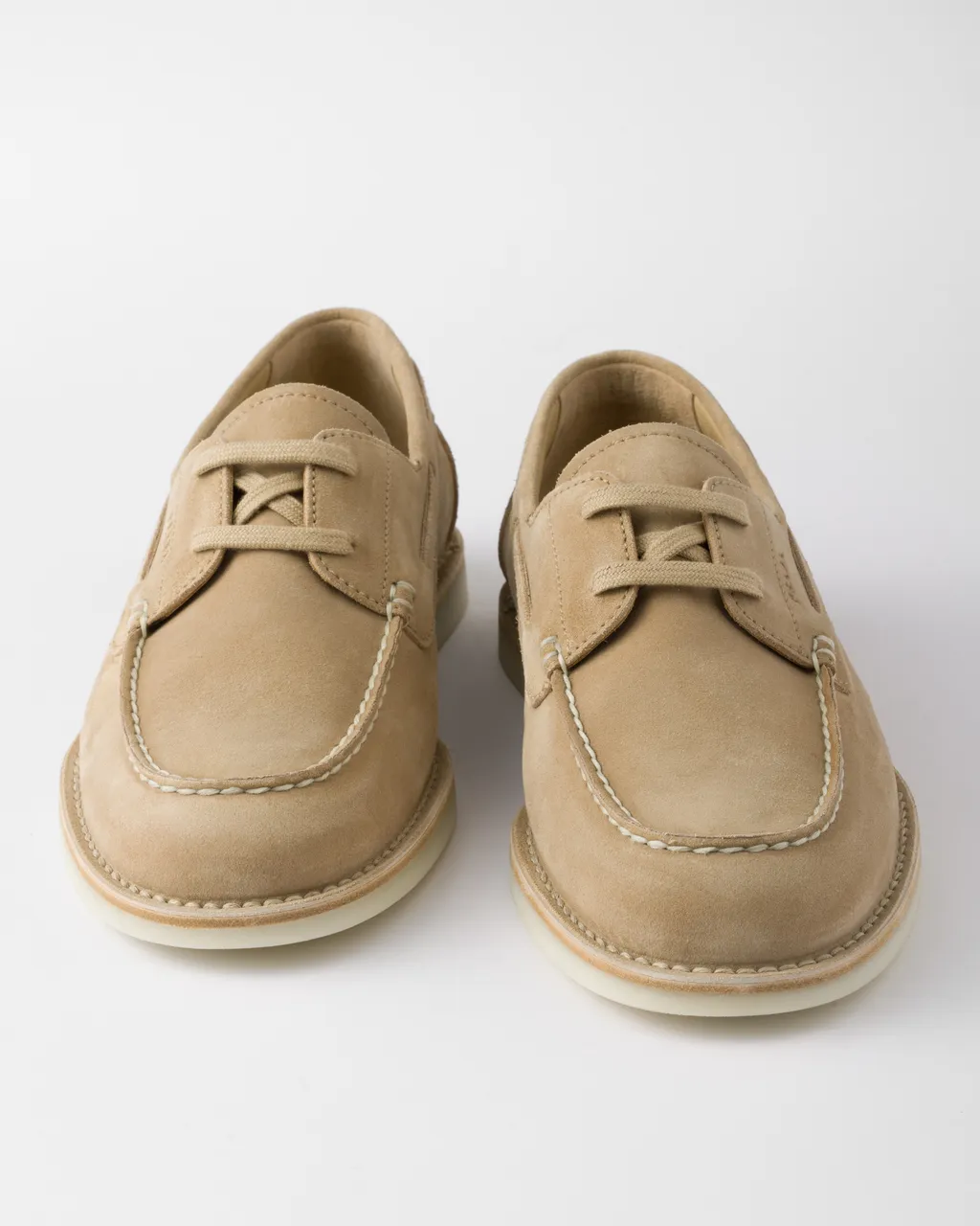 Bleached Suede Loafers