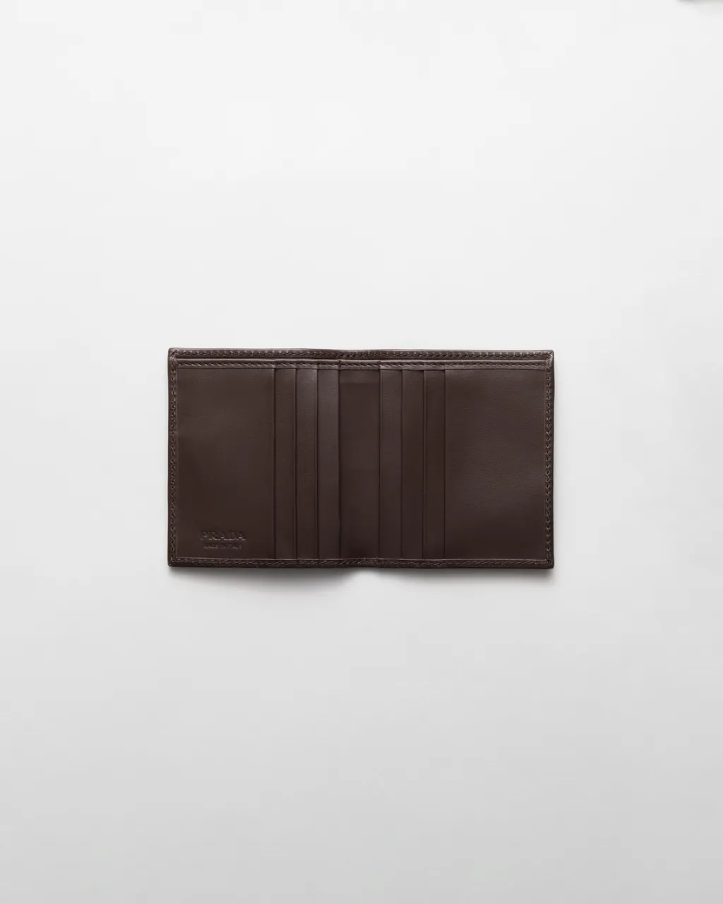Re-Nylon And Leather Wallet