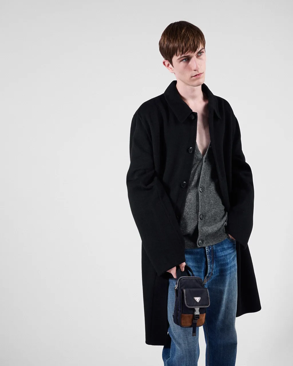 Re-Nylon And Leather Smartphone Case