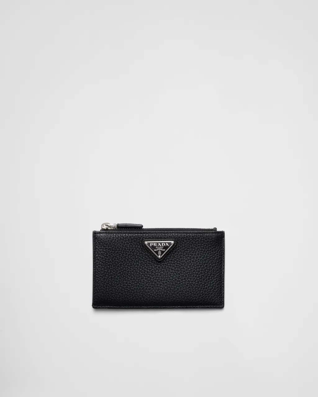Zipper Leather Card Holder
