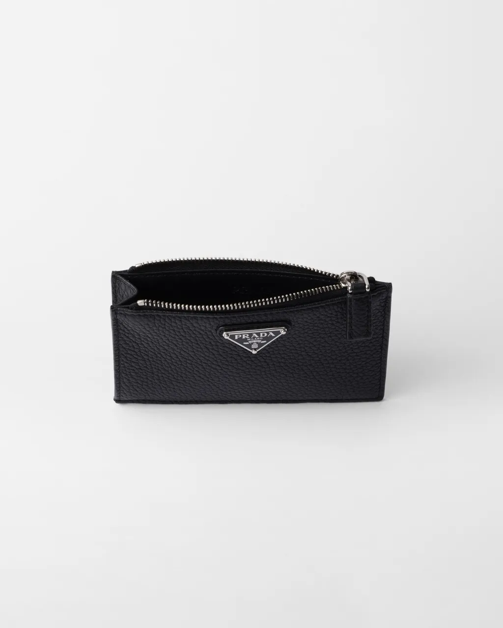 Zipper Leather Card Holder