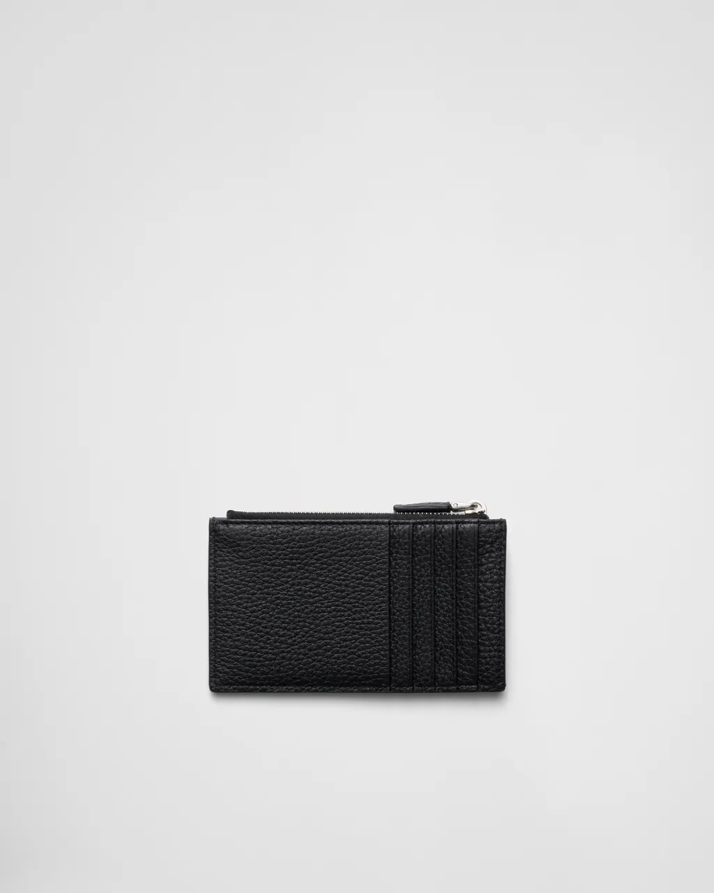 Zipper Leather Card Holder