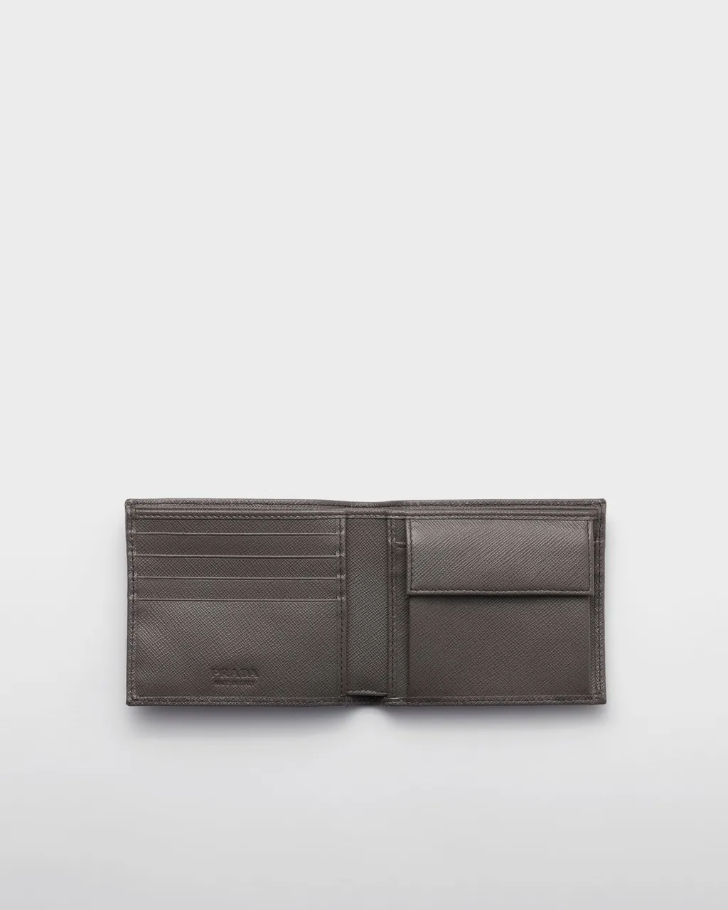 Saffiano Leather Wallet With Coin Purse