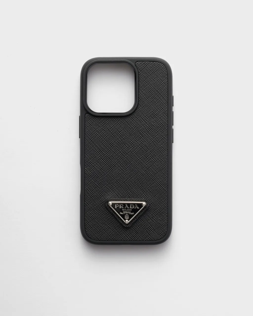 Saffiano Leather Case For Iphone 16 Pro