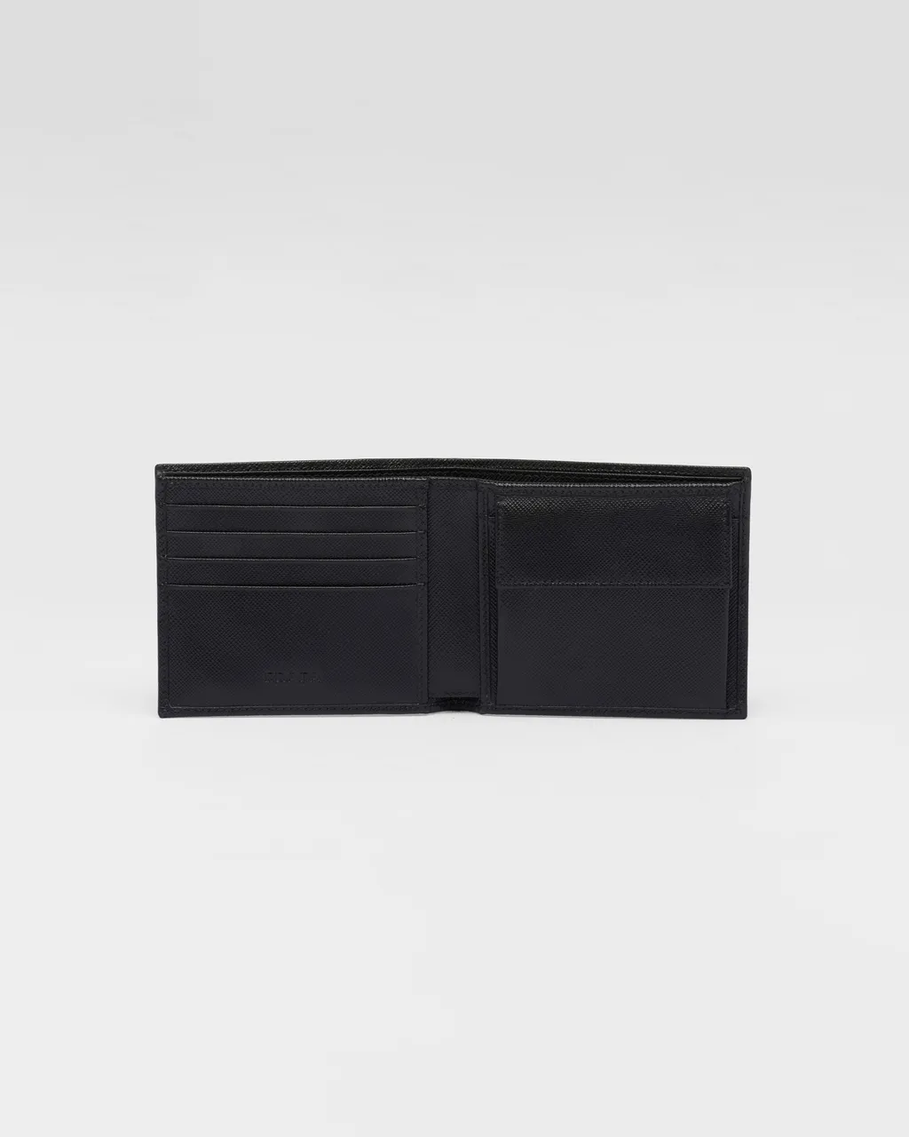 Saffiano Leather Wallet With Coin Purse