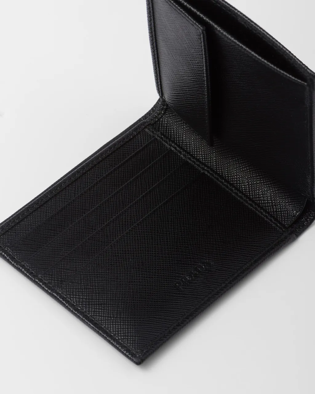 Saffiano Leather Wallet With Coin Purse