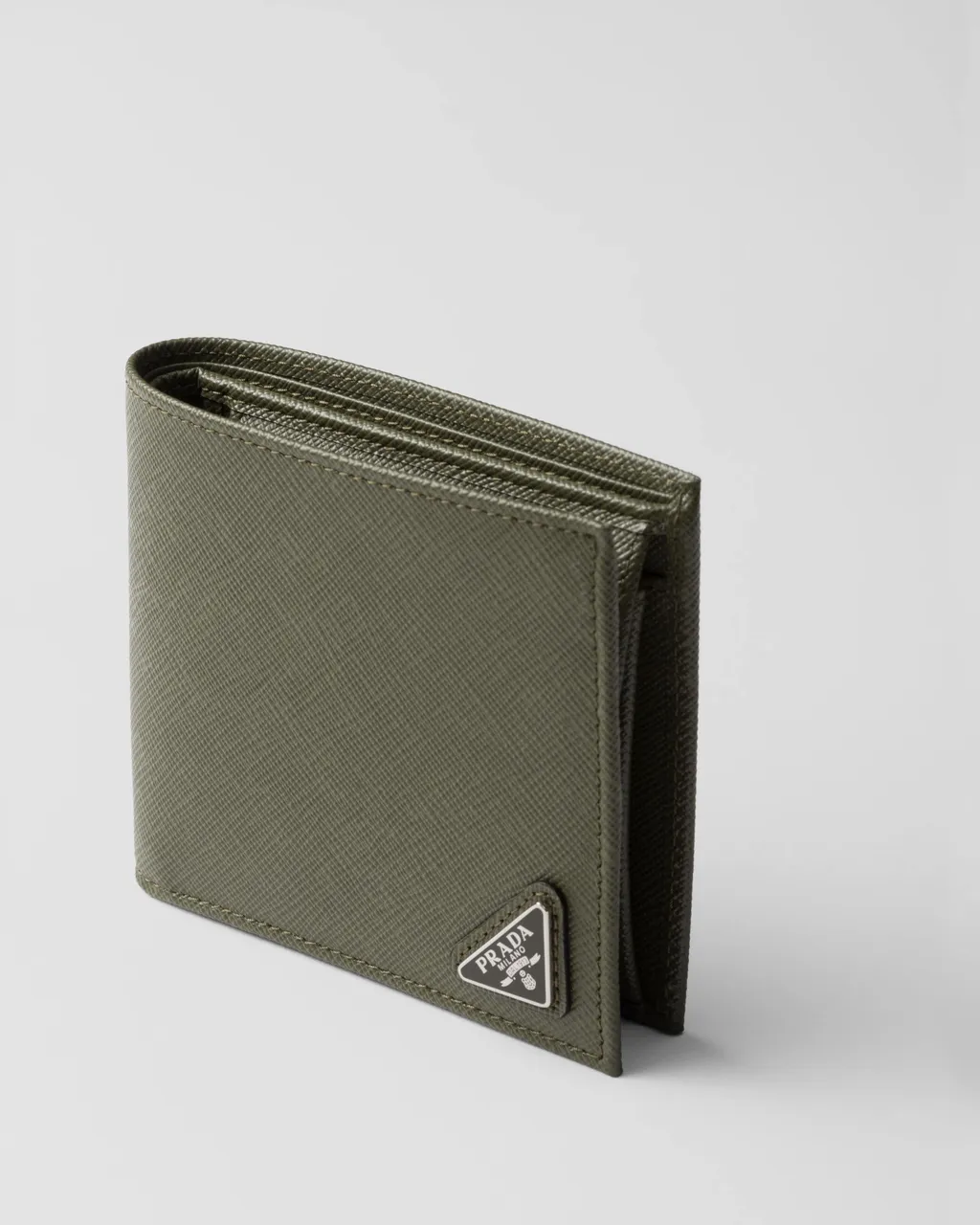 Saffiano Leather Wallet With Coin Purse