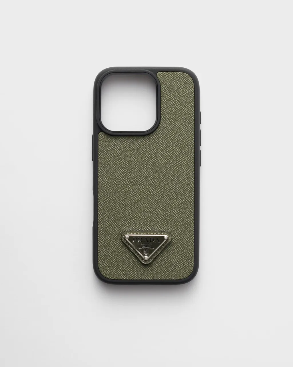 Saffiano Leather Case For Iphone 16 Pro