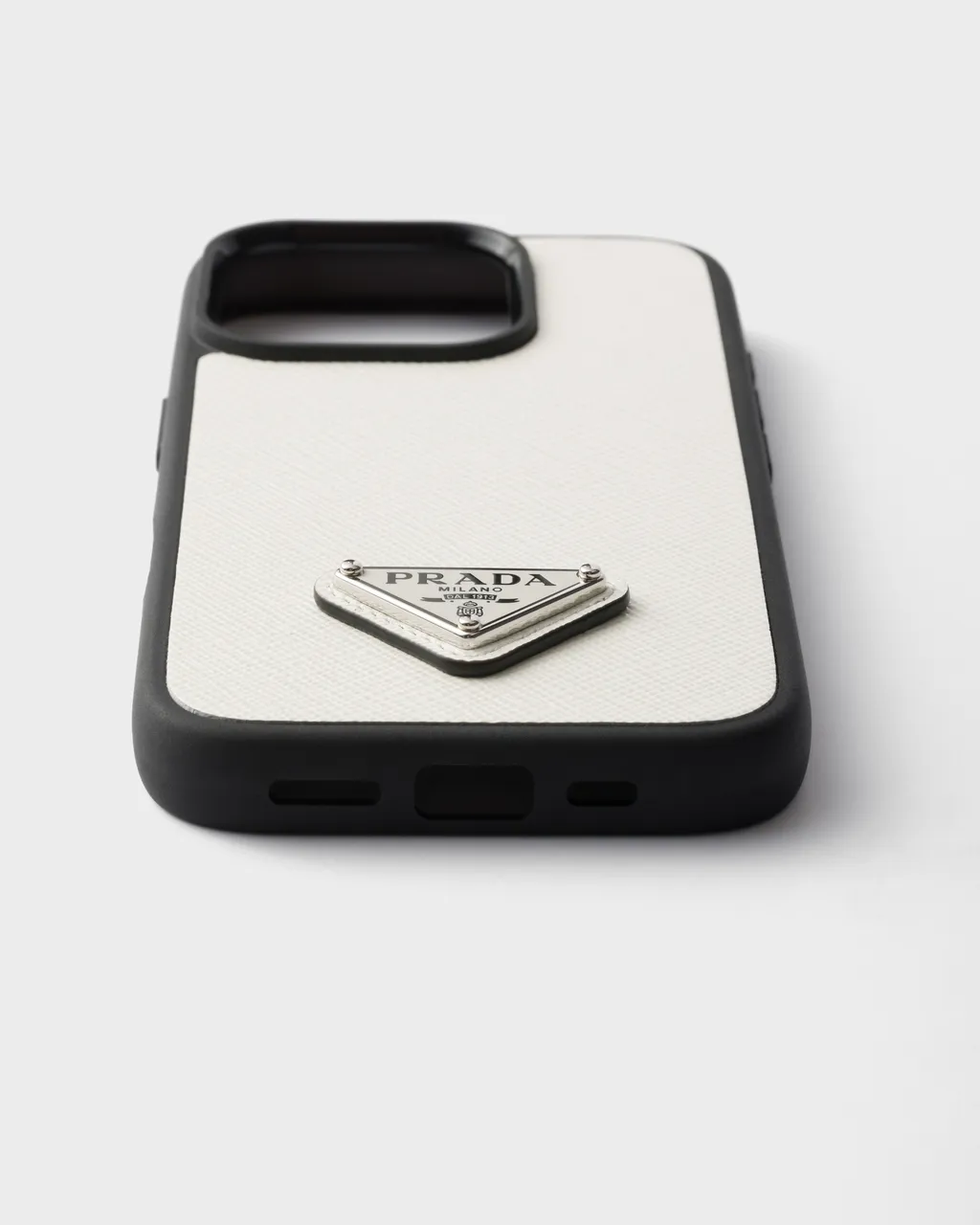 Saffiano Leather Case For Iphone 16 Pro