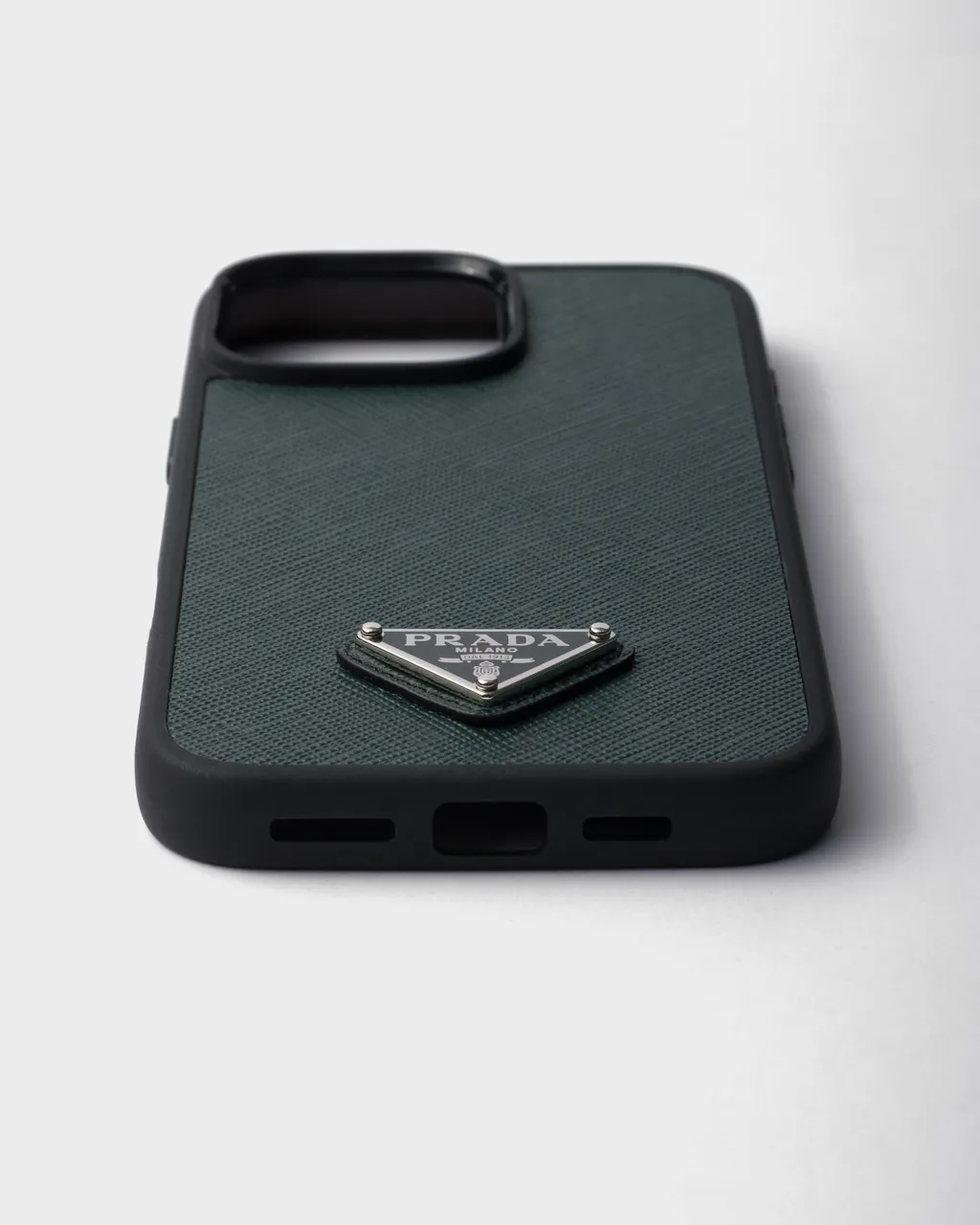 Saffiano Leather Case For Iphone 16 Pro Max