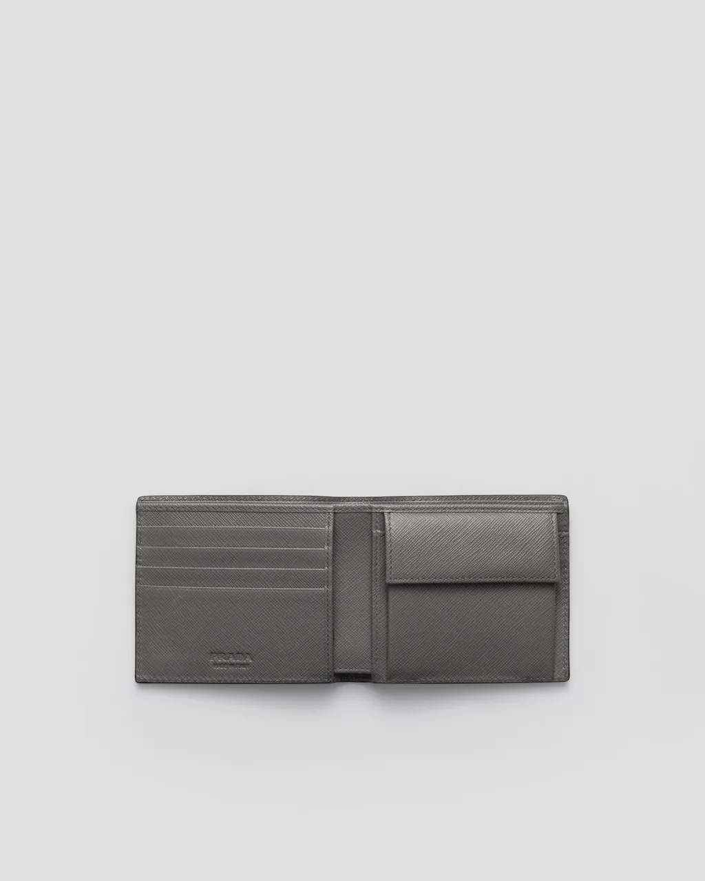 Saffiano Leather Wallet With Coin Purse