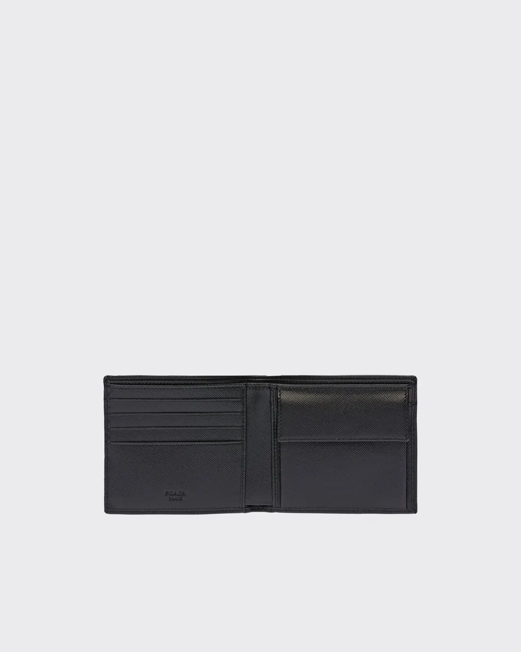 Saffiano Leather Wallet With Coin Purse