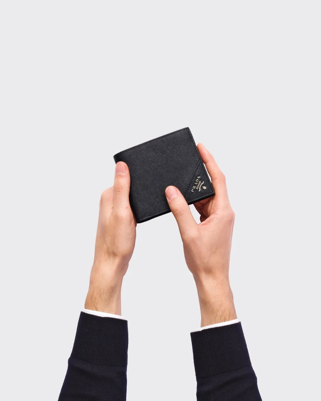 Saffiano Leather Wallet With Coin Purse