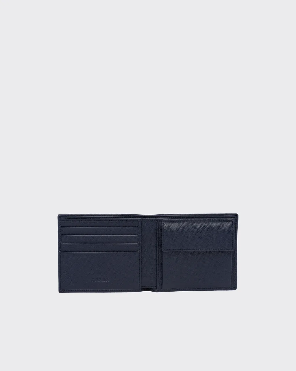 Saffiano Leather Wallet With Coin Purse