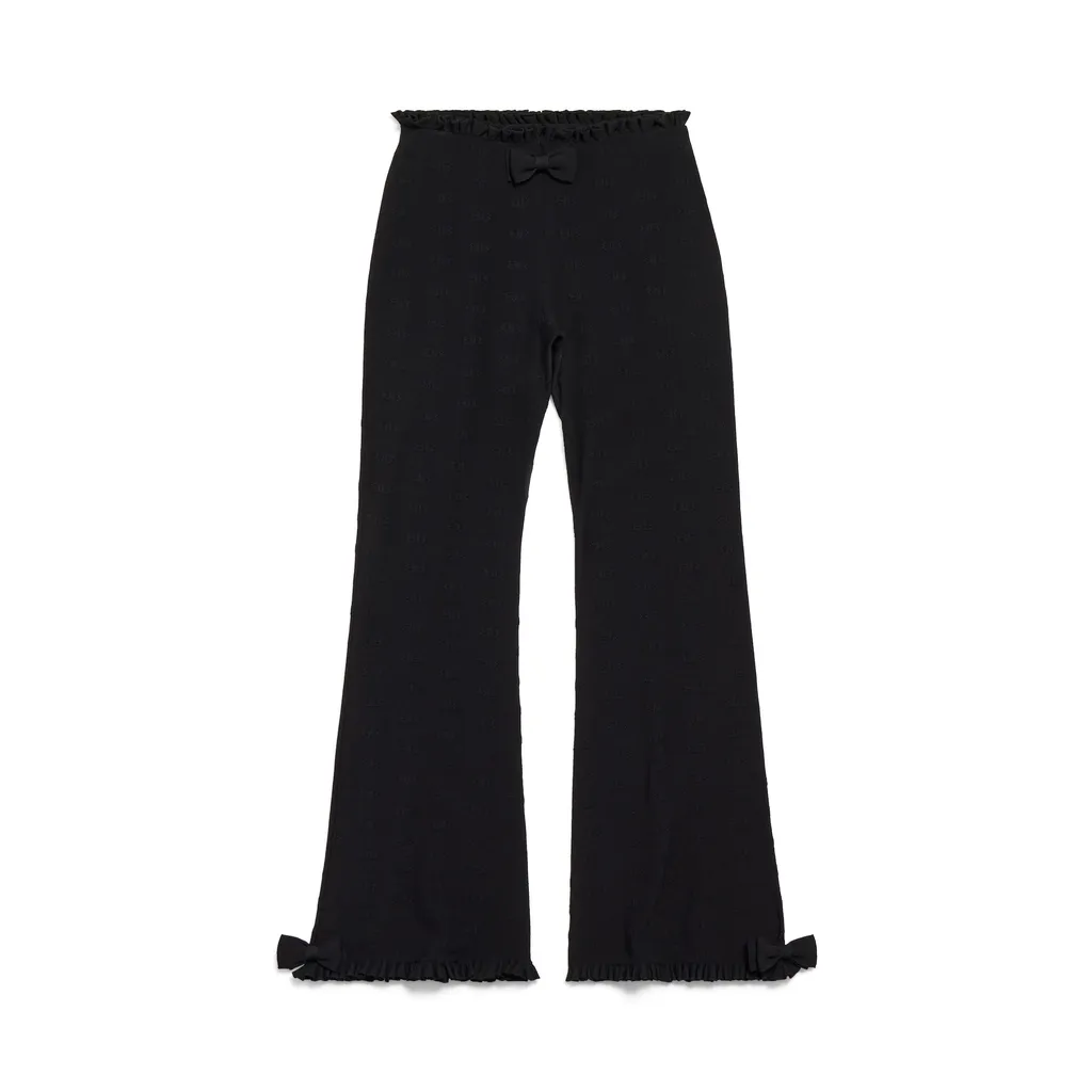 Flared Capri Pants