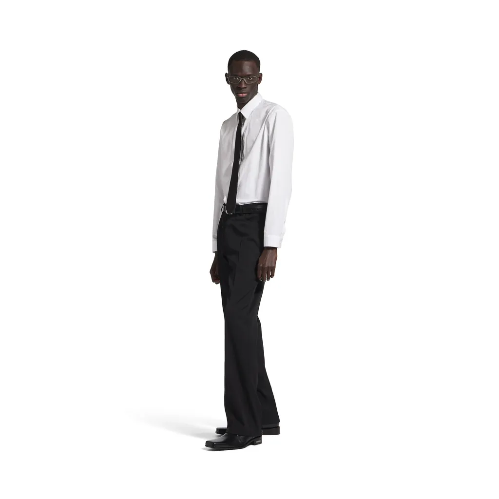 Straight Fit Tailored Pants