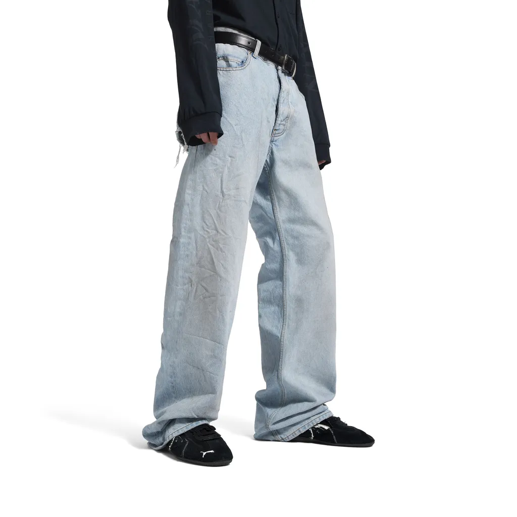 Distressed Relaxed Fit Pants