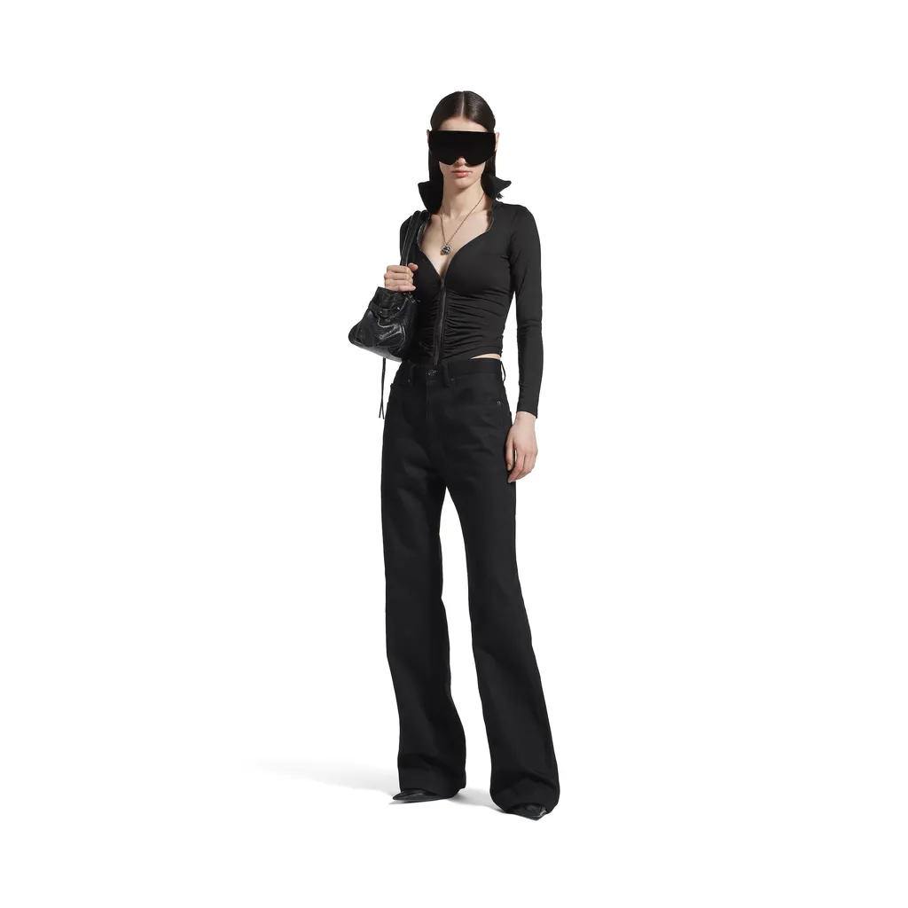 Bra Cup Zip-Up Jacket