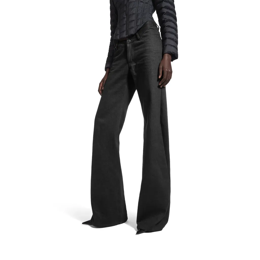 Curved Waist Pants