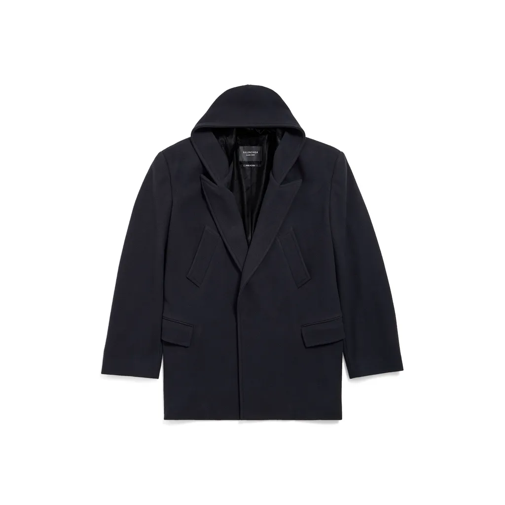 Hooded Short Coat
