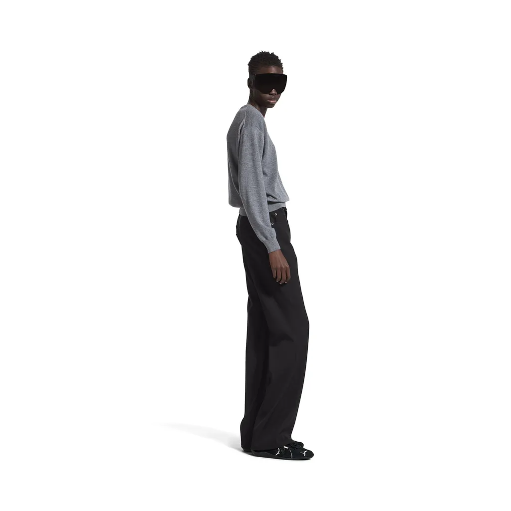 Straight Fit Tailored Pants