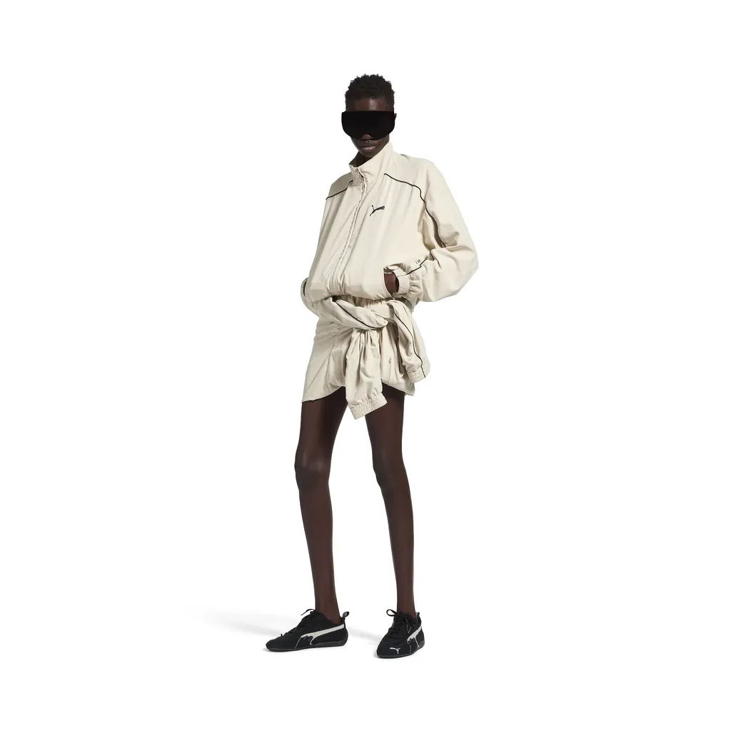 Knotted Tracksuit Skirt