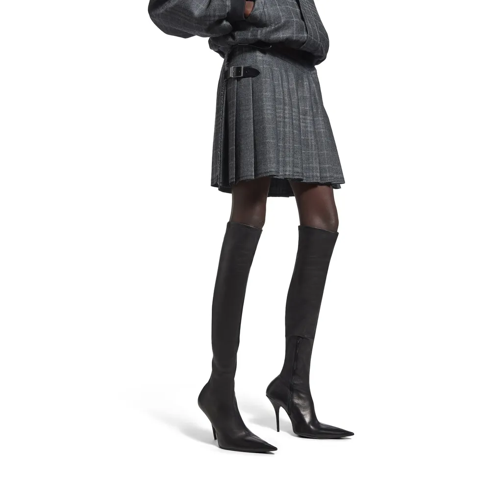 Pleated Mini Skirt