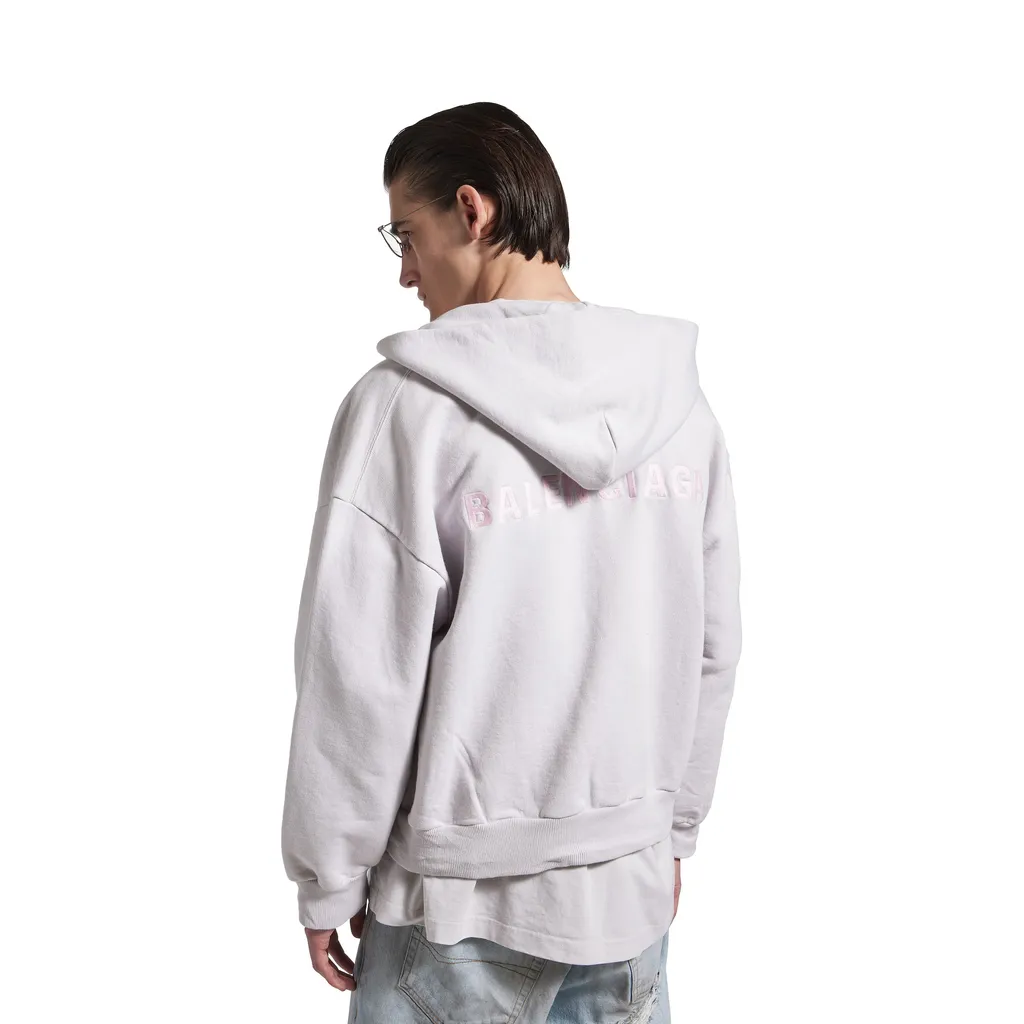Back Zip-Up Hoodie Regular Fit