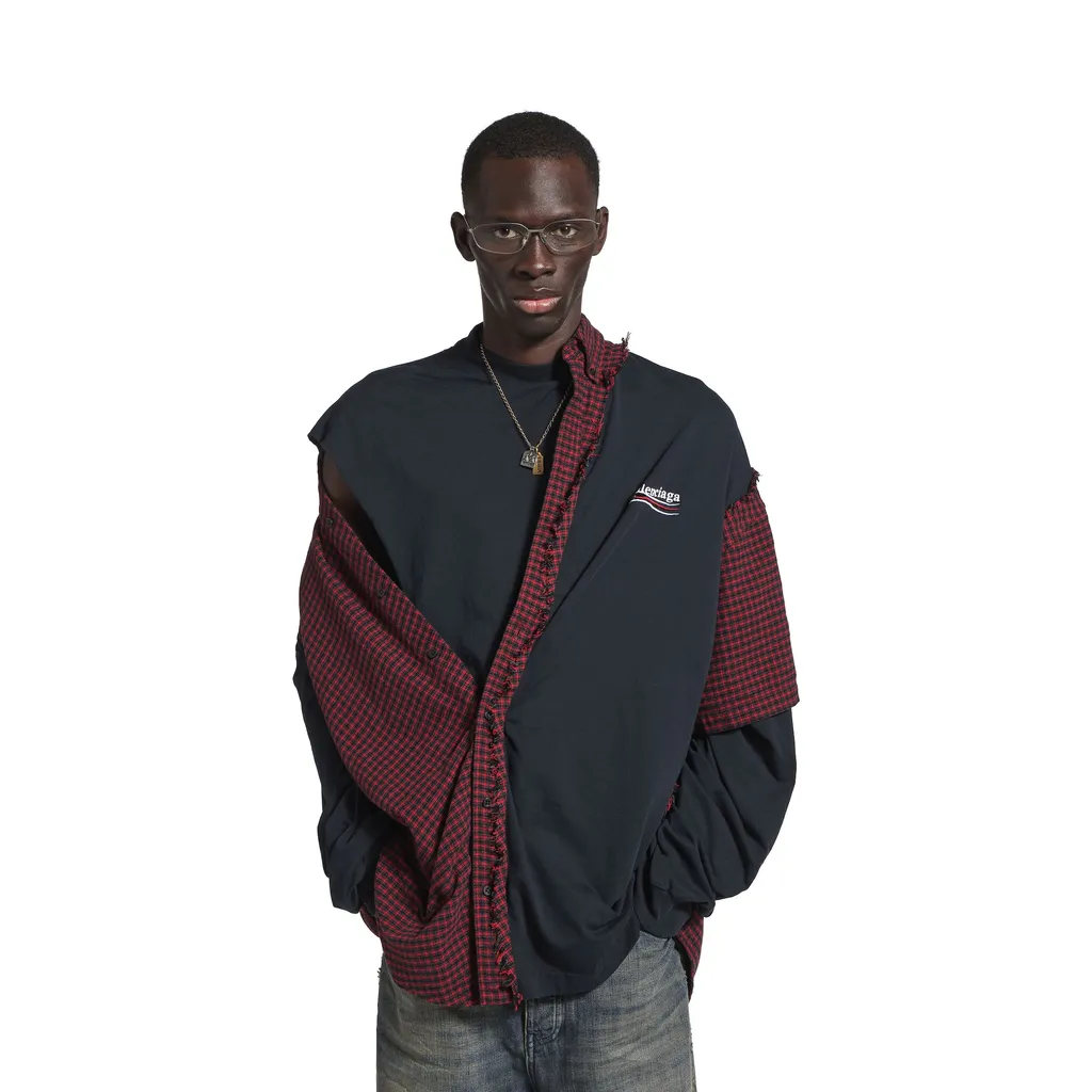 Patched Shirt