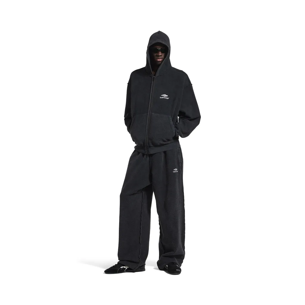 3B Sports Icon Inside-Out Zip-Up Hoodie