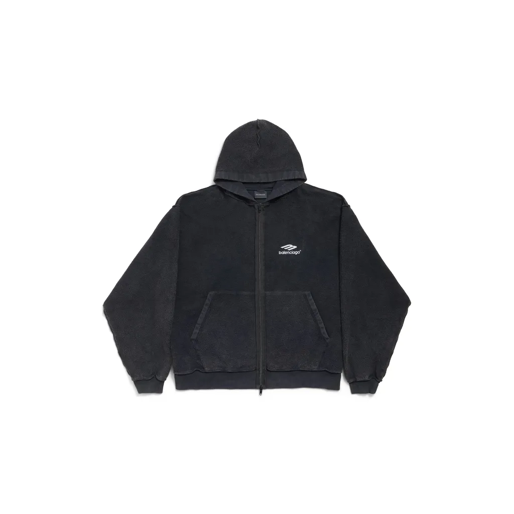 3B Sports Icon Inside-Out Zip-Up Hoodie
